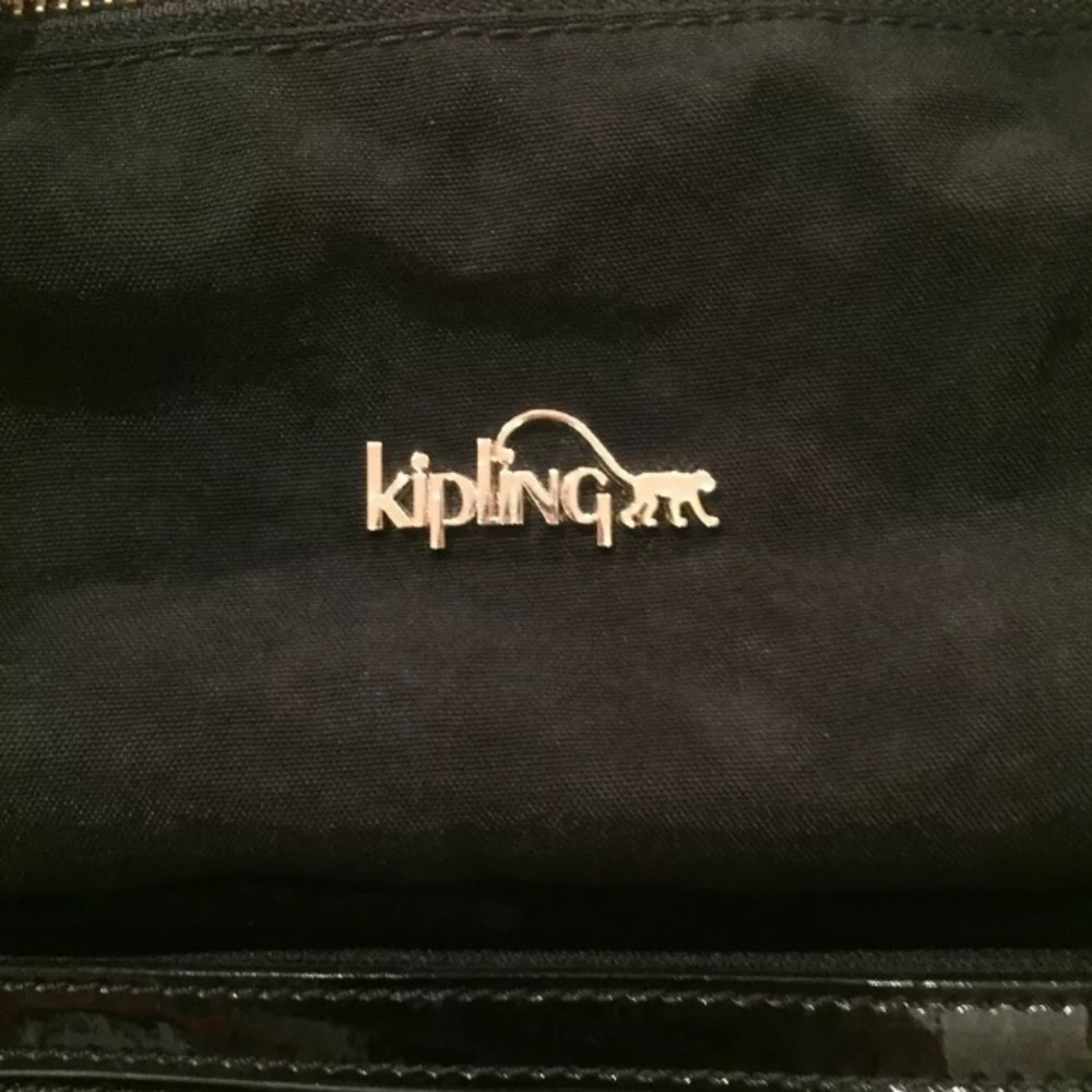 Kipling Camryn Laptop Satchel- Black - Picture 2 of 8